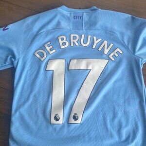 Manchester City Kevin DeBruyne Puma Youth Large jersey